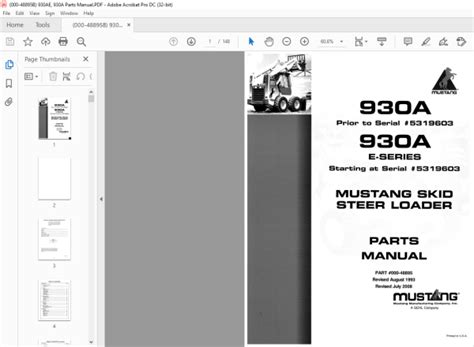 mustang 930a skid steer download|mustang skid steer manual.